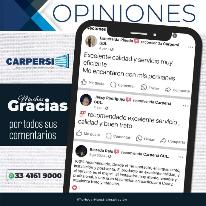 opiniones de nuestros servicios